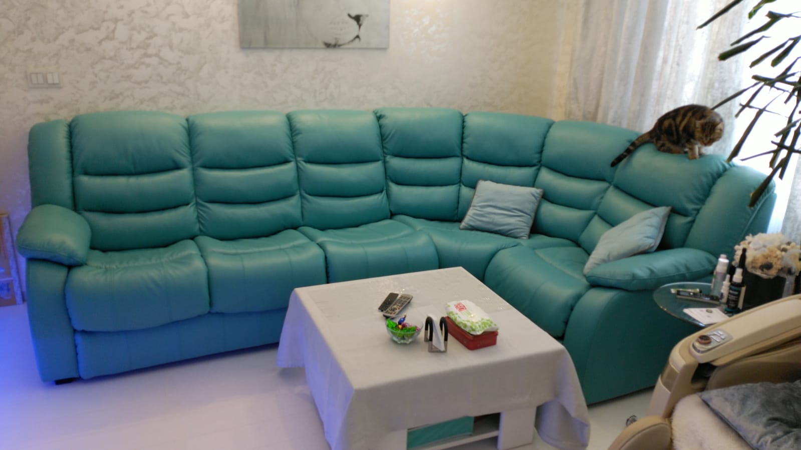 Перетяжка дивана на дому. Новочеркасская