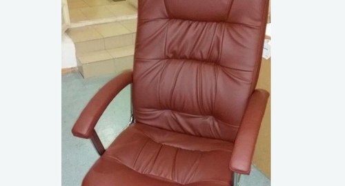Обтяжка офисного кресла. Новочеркасская