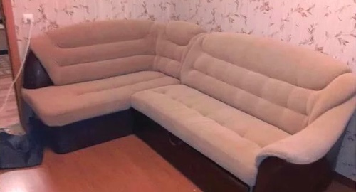 Перетяжка углового дивана. Новочеркасская