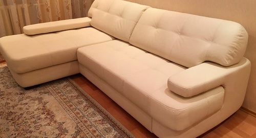 Обивка углового дивана.  Новочеркасская